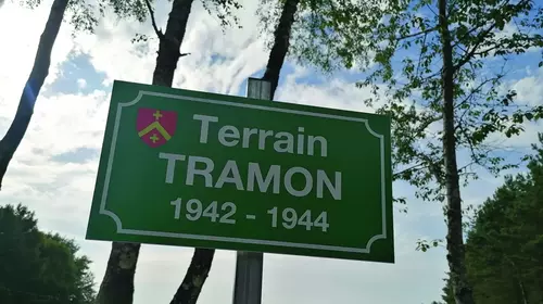 14 juillet 2024. La table mémorielle du terrain Tramon de Saint-Julien-aux-Bois créée