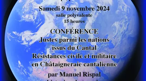 Conférence du 9 novembre 2024 à Boisset (Cantal, Auvergne-Rhône-Alpes, France, Europe, planète Terre)